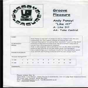 Andy Panayi - I Like It ? / Take Control