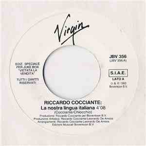 Riccardo Cocciante / Marco Carena - La Nostra Lingua Italiana / Facciamo Il ...