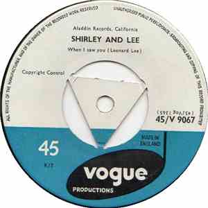 Shirley & Lee - When I Saw You / That's What I Wanna Do