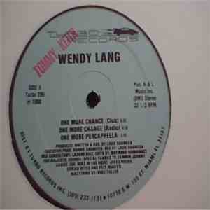 Wendy Lang - One More Chance