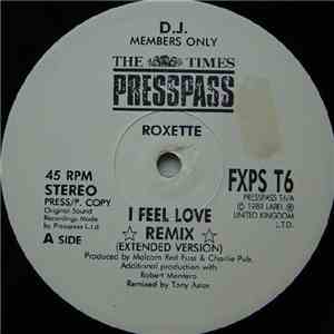 Roxette  - I Feel Love (Remix) / Dub Version