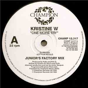 Kristine W - One More Try