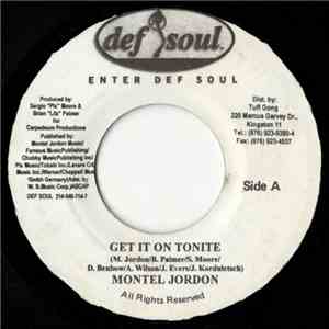 Montel Jordon - Get It On Tonite / Once Upon A Time