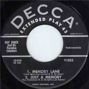 Roy Smeck And His Paradise Islanders - Memory Lane