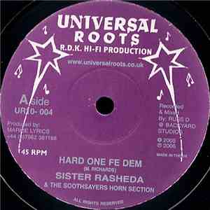 Sister Rasheda & The Soothsayers Horn Section / R.D.K. Meets Disciples - Ha ...