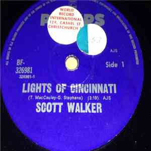 Scott Walker - Lights Of Cincinnati