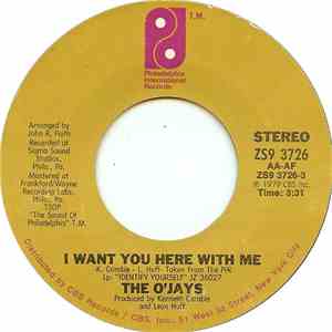 The O'Jays - I Want You Here With Me
