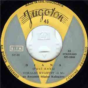 Vokalni Kvartet »4M« - Diana / You Are My Destiny