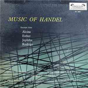 Anthony Lewis , Philomusica Of London - Music Of Handel Excerpts from Alcin ...