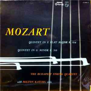 Budapest String Quartet, Milton Katims - Mozart,  Quintet in E-flat Major ( ...