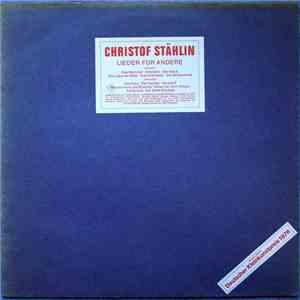Christof Stählin - Lieder Für Andere