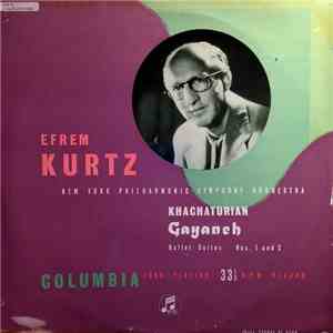 Khachaturian, New York Philharmonic Symphony Orchestra, Efrem Kurtz - Gayan ...