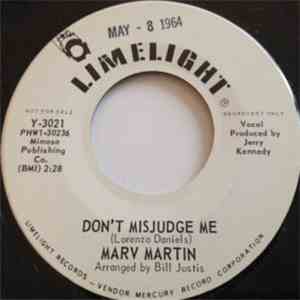 Marv Martin - Don't Misjudge Me