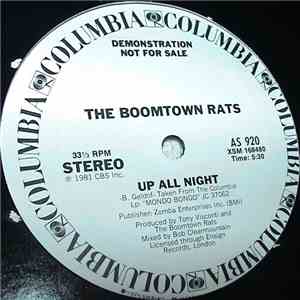 The Boomtown Rats - Up All Night / Mood Mambo / Banana Republic