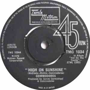 Commodores - High On Sunshine
