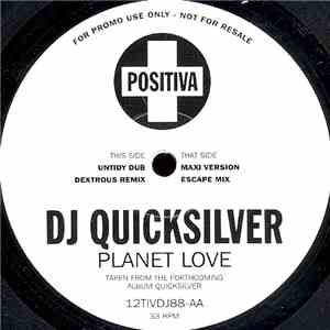 DJ Quicksilver - Planet Love