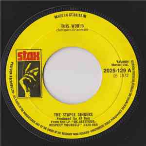 The Staple Singers - This World / Are You Sure?