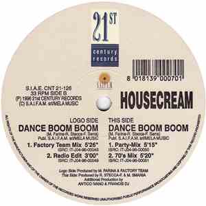 Housecream - Dance Boom Boom