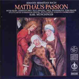 Johann Sebastian Bach - Peter Pears, Hermann Prey, Elly Ameling, Fritz Wund ...