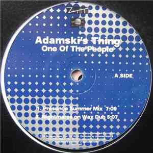 Adamski's Thing - One Of The People