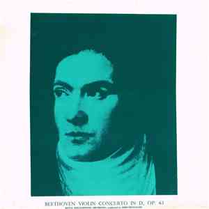 Beethoven, Royal Philharmonic Orchestra Conducted By John Pritchard - Violi ...