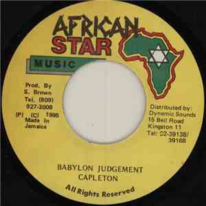 Capleton - Babylon Judgement
