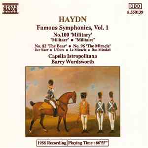 Haydn, Capella Istropolitana, Barry Wordsworth - Famous Symphonies, Vol 1 ( ...