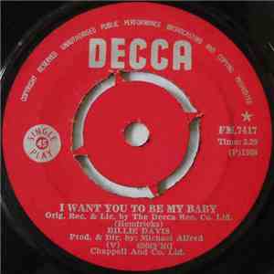 Billie Davis - I Want You To Be My Baby