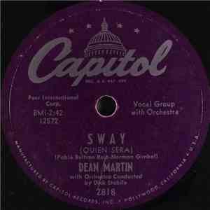 Dean Martin With Dick Stabile & Orchestra - Sway (Quien Sera) / Money Burns ...