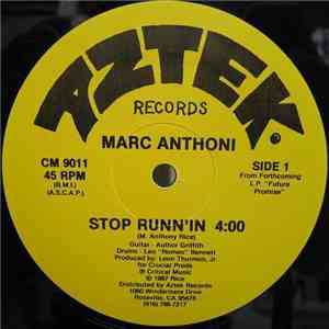 Marc Anthoni - Stop Runn'in