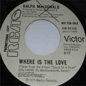 Ralph MacDonald - Where Is The Love