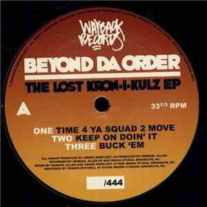 Beyond Da Order - The Lost Kron-I-Kulz EP