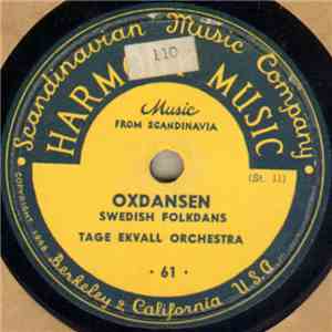 Tage Ekvall Orchestra - Oxdansen / Väva Vedmal