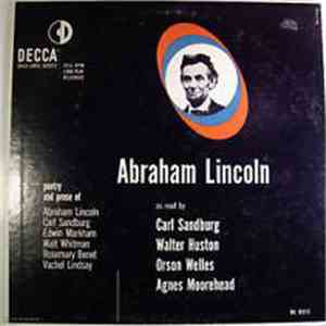 Various - Abraham Lincoln: Poetry And Prose Of