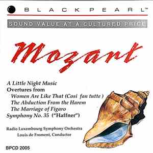 Wolfgang Amadeus Mozart, Orchestra Of Radio Luxembourg, Louis De Froment -  ...
