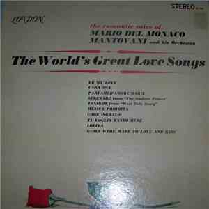 Mario del Monaco, Mantovani And His Orchestra - The World's Great Love Song ...