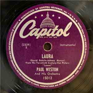 Paul Weston And His Orchestra - Laura / Intermezzo