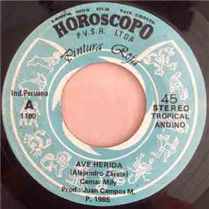 Pintura Roja - Ave Herida / Celos
