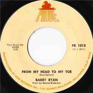 Barry Ryan - From My Head To My Toe