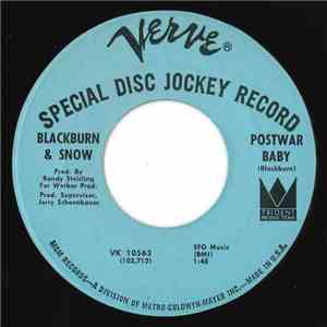 Blackburn & Snow - Postwar Baby