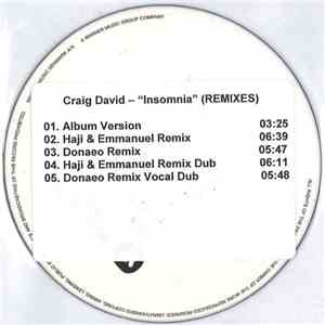 Craig David - Insomnia (Remixes)