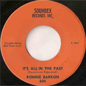 Ronnie Barron - It's All In The Past