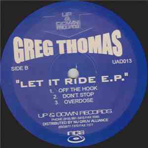 Greg Thomas - Let It Ride EP