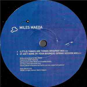 Miles Maeda - Things Are Things