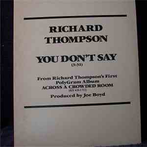 Richard Thompson - You Don't Say