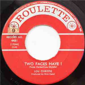 Lou Christie - Two Faces Have I
