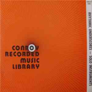 Various - Rhythmic Underscores - Solo Instruments