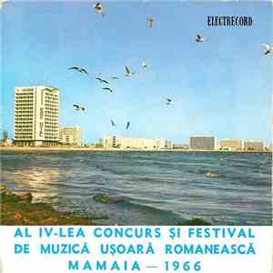 Constantin Drăghici - Al IV-lea Concurs Și Festival De Muzică Ușoară Române ...