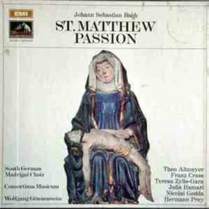 Bach / Altmeyer · Crass · Zylis-Gara · Hamari · Gedda · Prey · Sotin · Haer ...