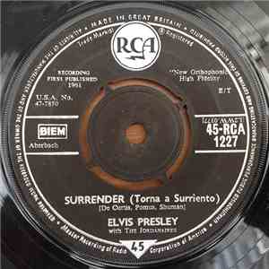 Elvis Presley With The Jordanaires - Surrender (Torna A Surriento)